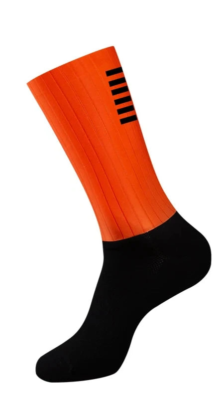 Anti-Slip Cycling Socks - Breathable Performance Support