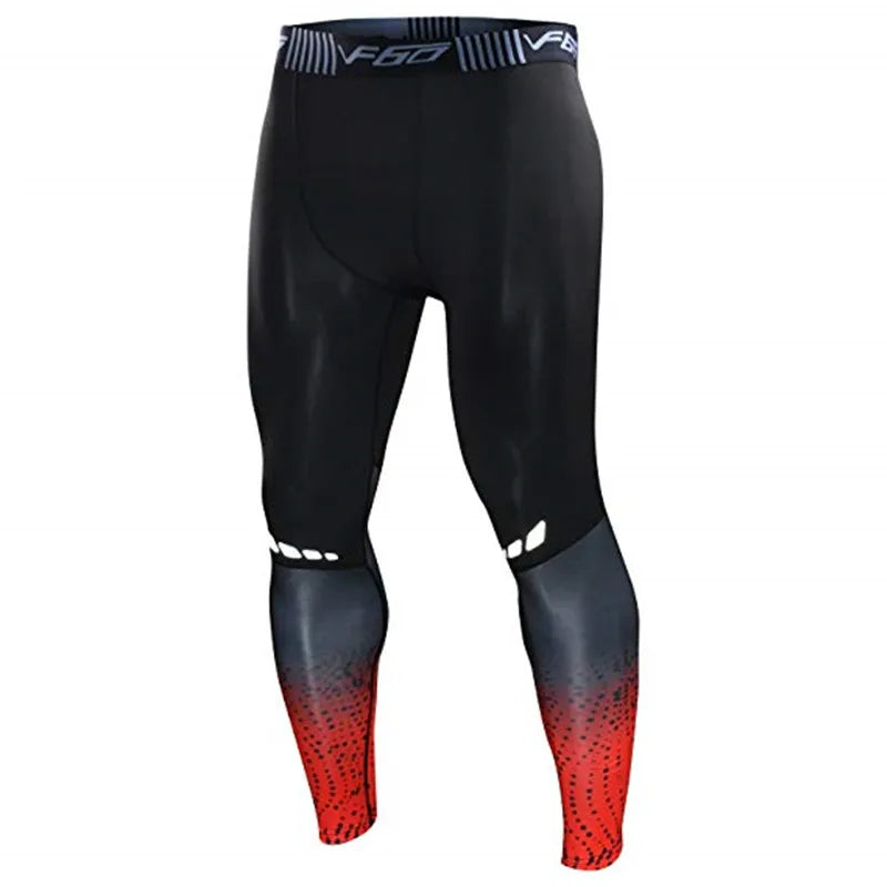 Gradient Color Dry Fit Workout Leggings - Stylish Performance Tights