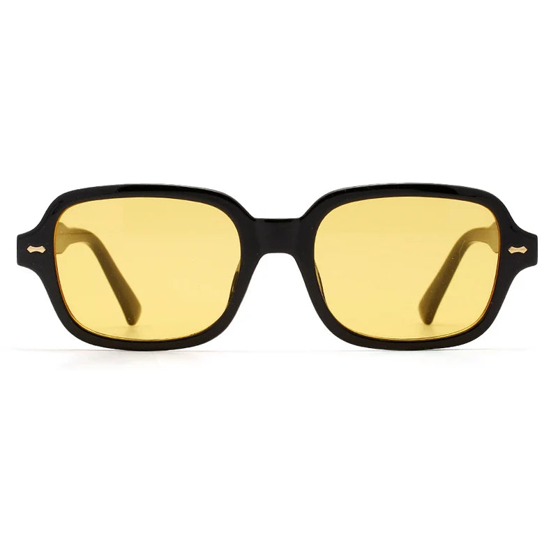 Small Frame Retro Sunglasses - Photochromic Square Style