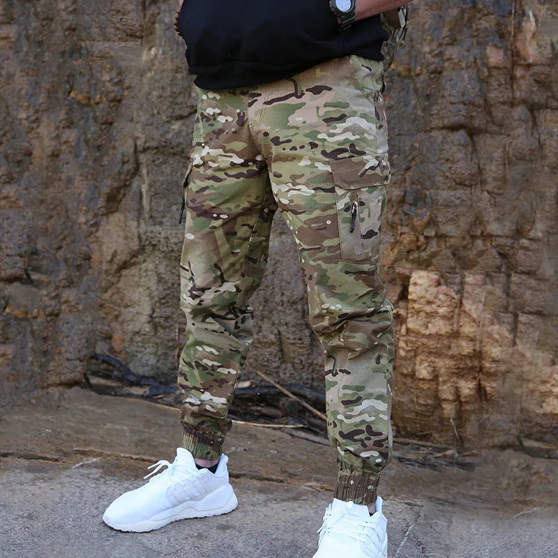 Cargo Tactical Pants - Heavy-Duty Multi-Pocket Trousers