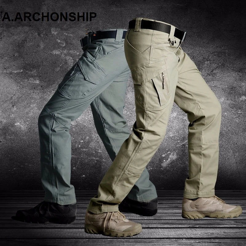 Cargo Tactical Pants - Heavy-Duty Multi-Pocket Trousers