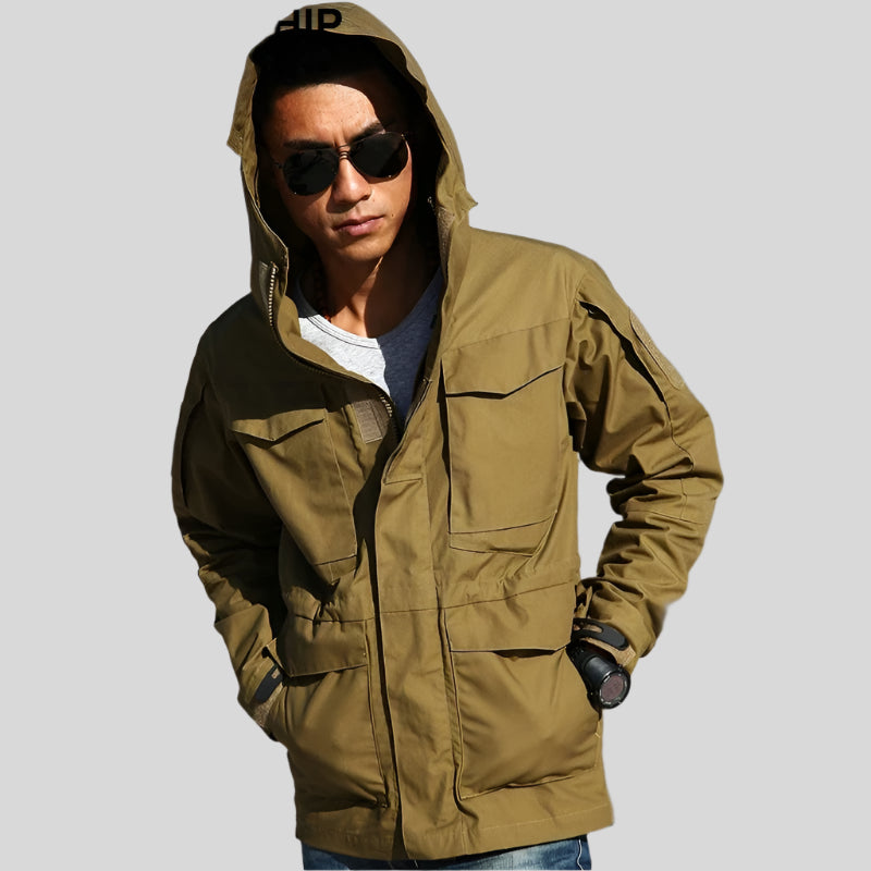 Waterproof Tactical Windbreaker - Military Style Jacket