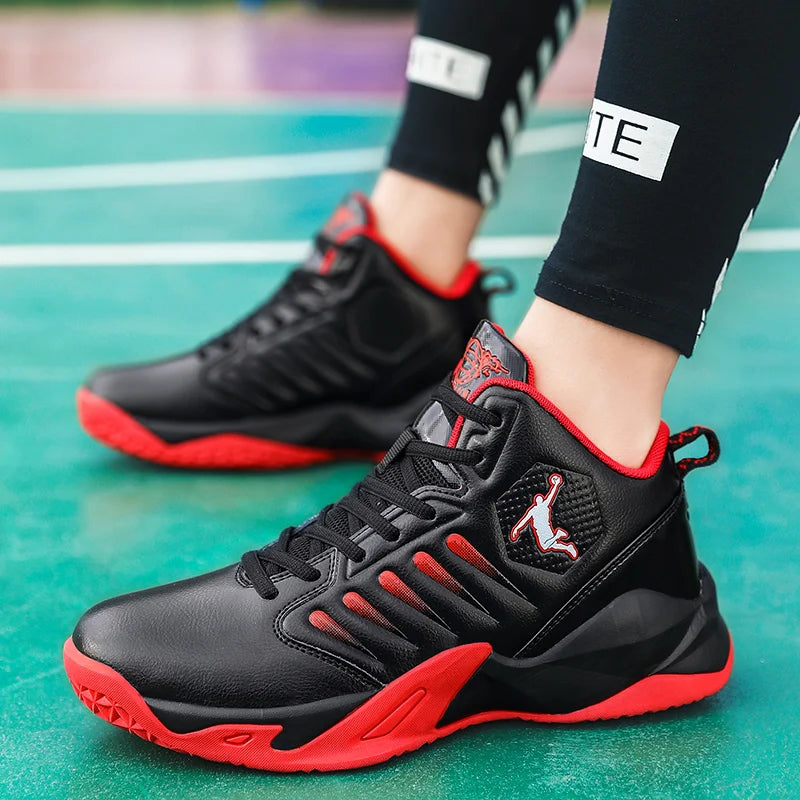 Premium Casual Basketball Sneakers - Cushioned Court Comfort