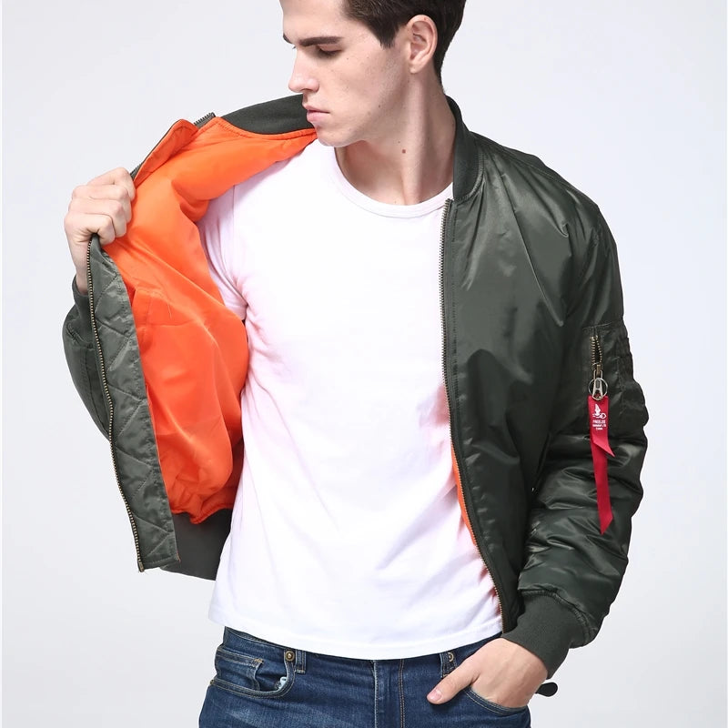 Waterproof Bomber Jacket - All-Weather Tactical Outerwear