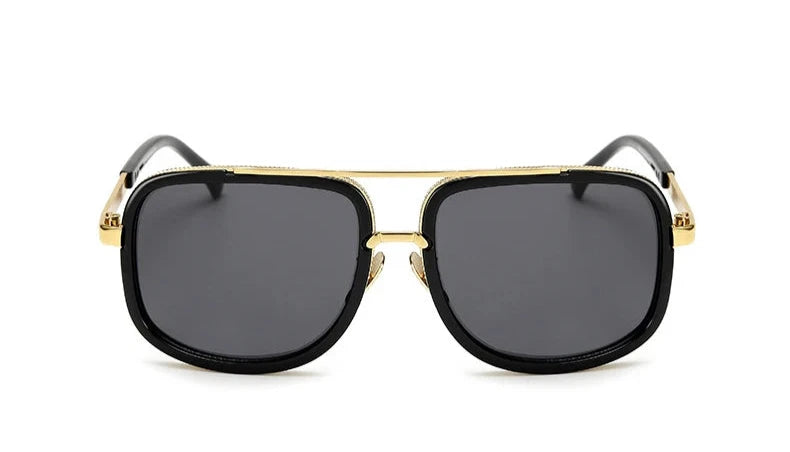 Vintage Big Frame Sunglasses - Oversized Fashion UV400