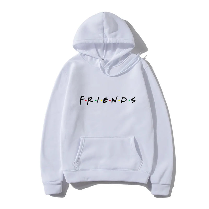 Friends Graphic Hoodie - Relaxed Streetwear Pullover