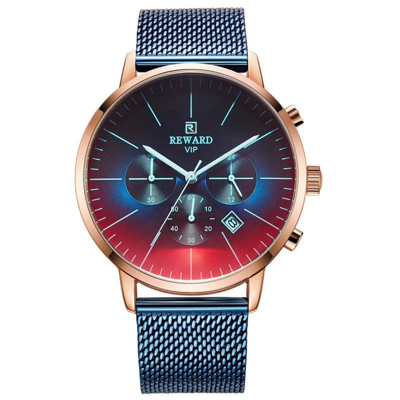 Chronograph Analog Watch - Sport Luxury Timepiece