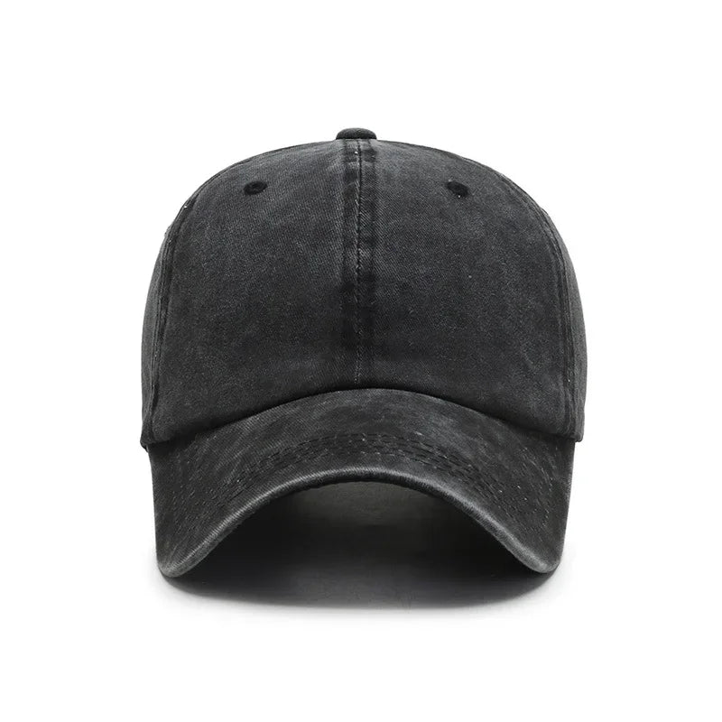 Premium Denim Baseball Cap - Adjustable Four Season Style