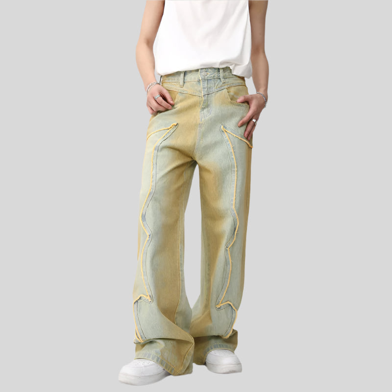 High Street Gradient Jeans - Faded Urban Denim