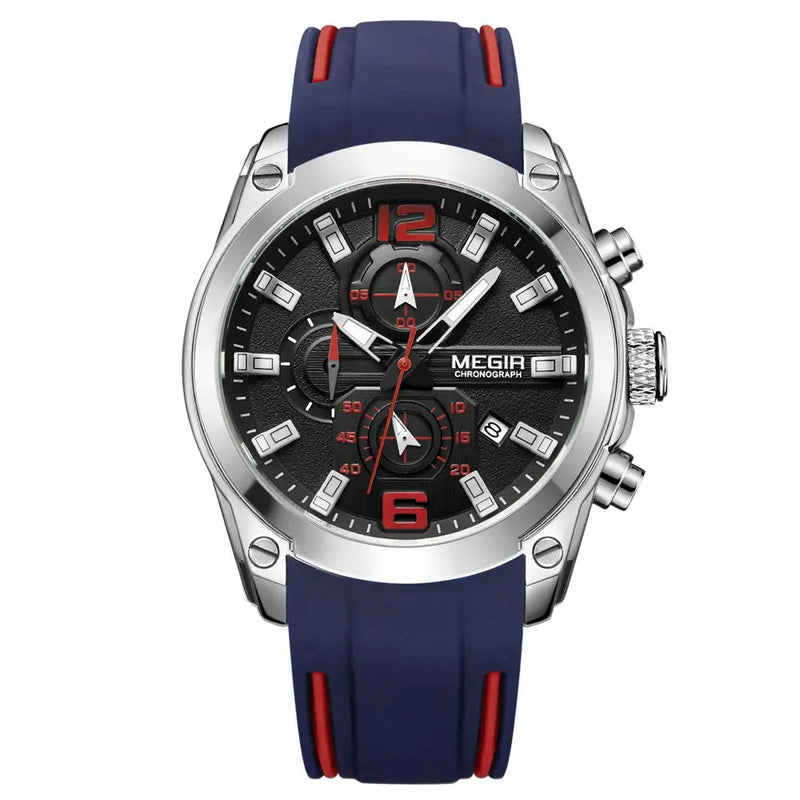 Chronograph Analog Luminous Watch - Sport Luxury Timepiece