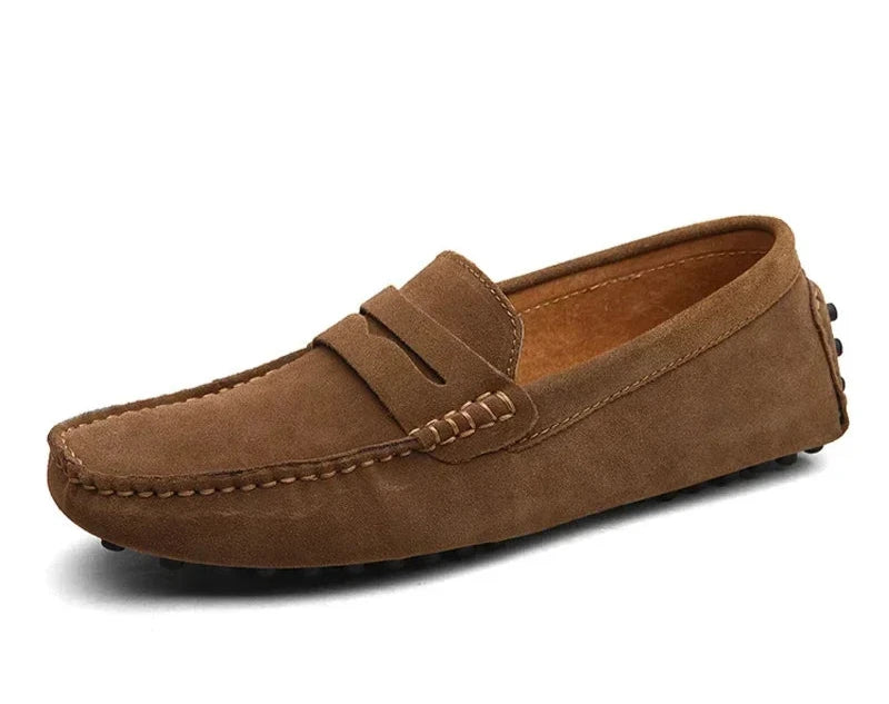 Slip On Leather Loafers - Effortless Style Dress Shoes
