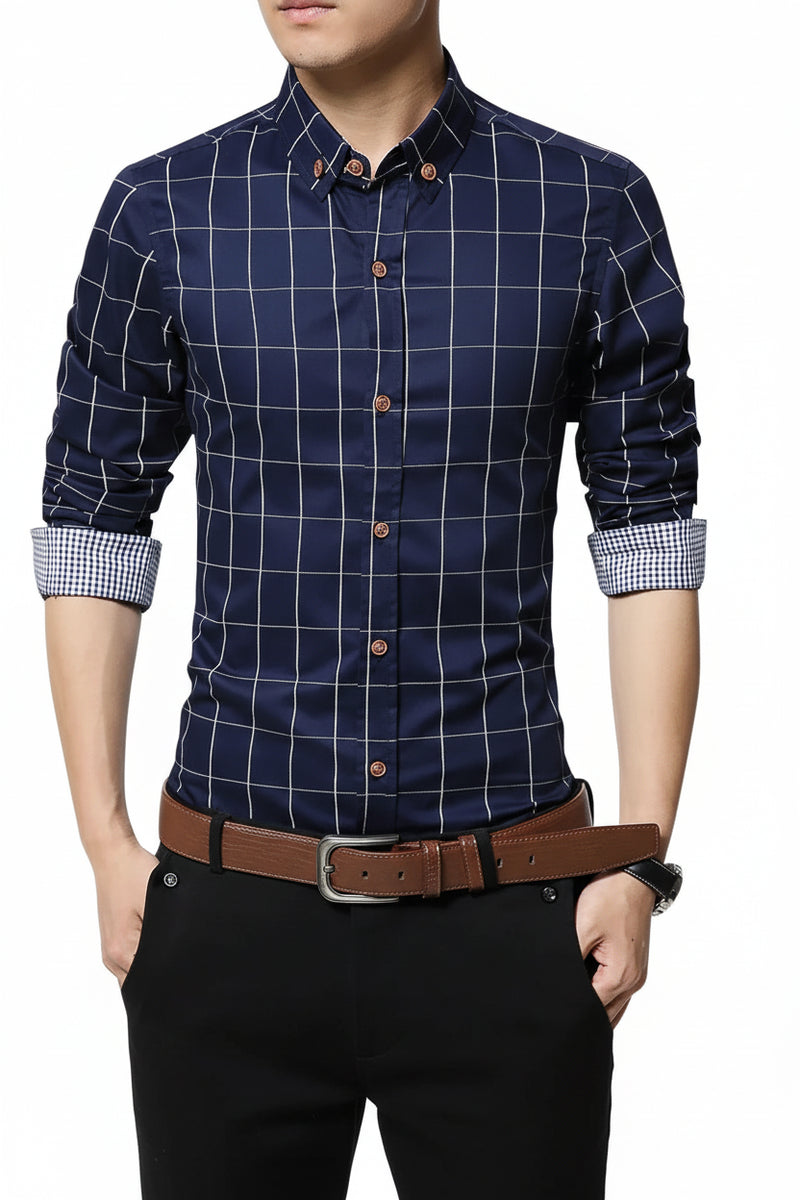 Casual Cotton Shirt - Lightweight Everyday Button-Up